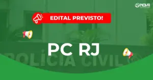 Concurso PC RJ tem edital previsto.