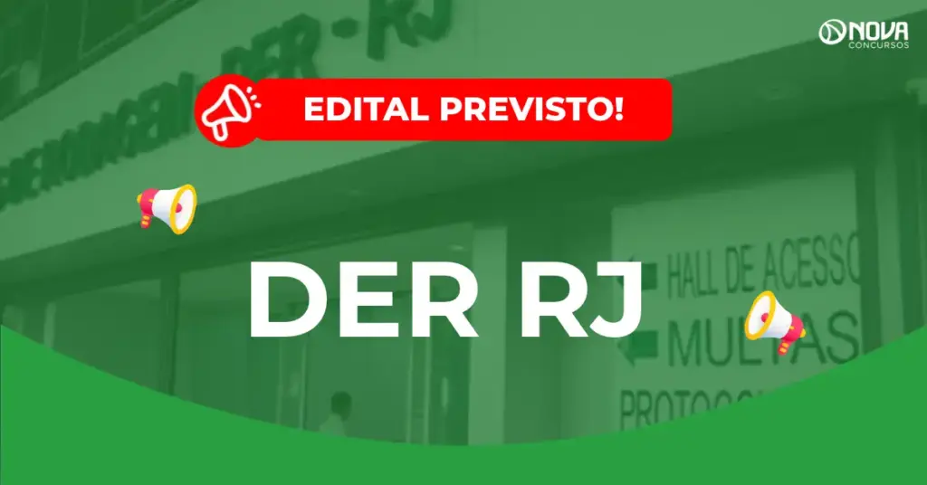Concurso DER RJ: Comissão organizadora formada para 35 vagas!