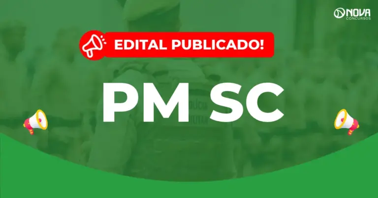 Edital PM SC 2026: 500 vagas para Soldado e R$ 8,5 mil