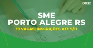 edital sme porto alegre rs candidato preenchendo cartão de respostas com lápis