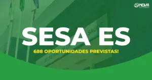Fachada da Secretaria de Estado da Saúde do Espírito Santo concurso sesa es 688 vagas