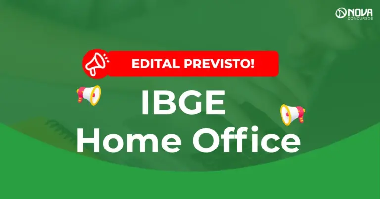 Concurso IBGE tem vagas home office? Entenda!