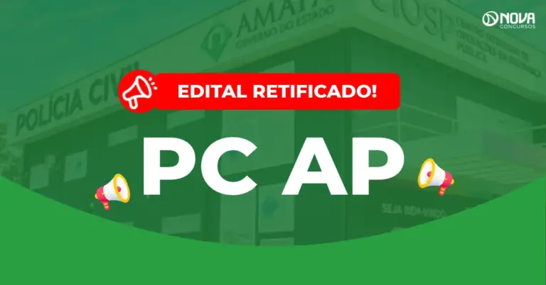 Concurso PC AP: retificação cria isenção específica para PcD