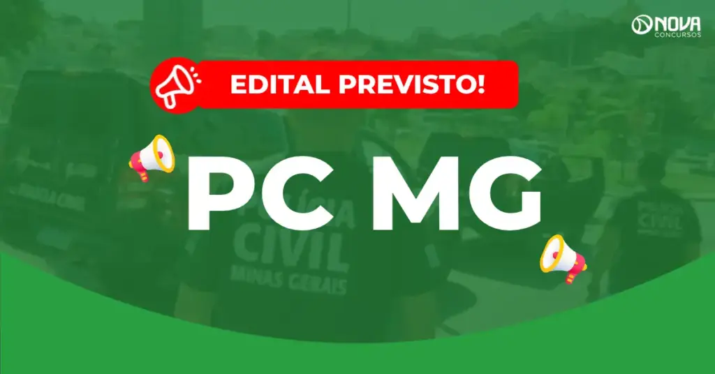 Concurso PC MG: FGV demonstra interesse em organizar seleção