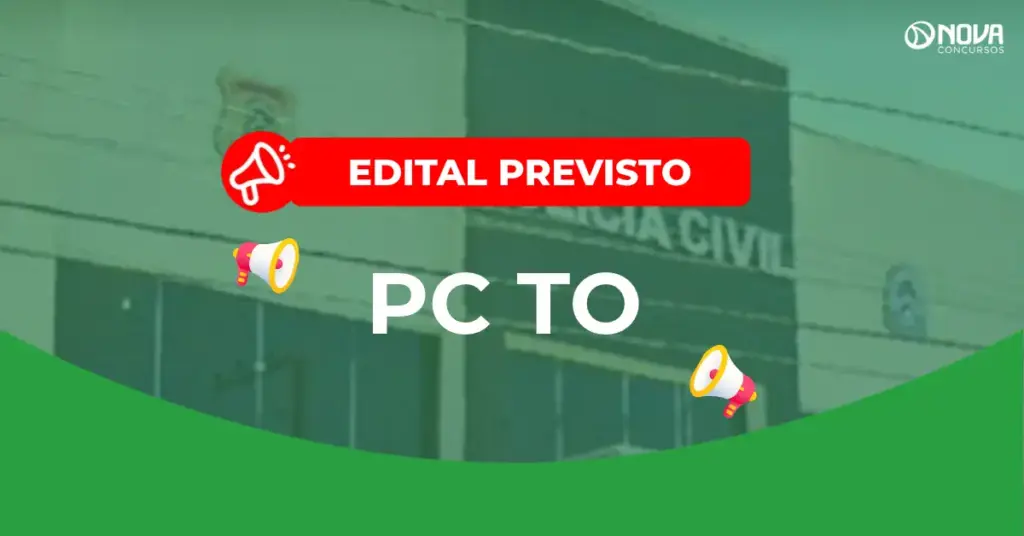 Concurso PC TO: banca está em definição para 452 vagas