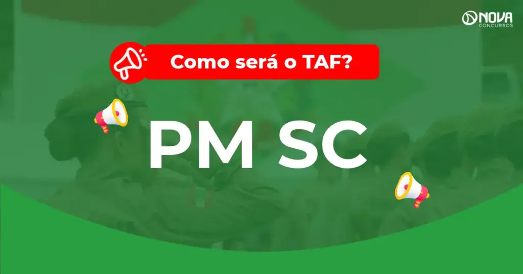 Como será o TAF da PM SC? Veja os índices mínimos exigidos