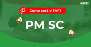 Como será o TAF da PM SC?