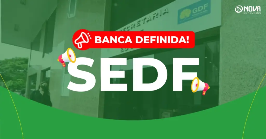 Concurso SEDF: Quadrix é a banca! Edital até dezembro!
