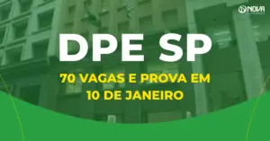 edital dpe sp fachada da defensoria pública de são paulo com bandeiras
