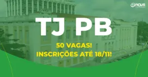 Edital TJ PB 2026 fachada do tribunal de justiça da paraíba com prédio histórico