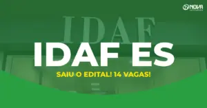 fachada do idaf em es edital idaf es publicado