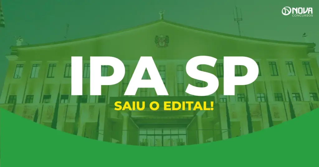 Edital IPA SP 2026: 98 vagas para Pesquisador e R$ 9 mil