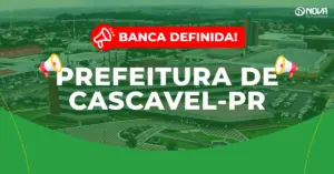 concurso prefeitura de cascavel pr vista aérea da cidade com centro comercial