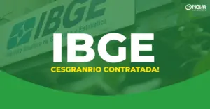 placa ibge representa concurso ibge contrato com banca assinado