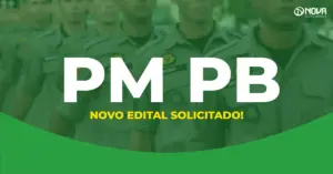 policiais militares em formação do concurso pm pb novo edital solicitado