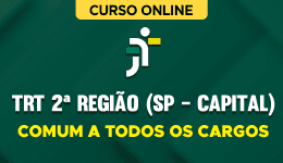 Curso online Curso TRT 2ª Região (SP - Capital) - Comum a Todos os Cargos - Nova Concursos