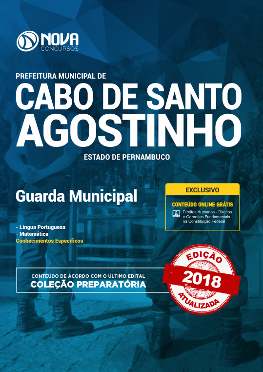 Concurso da guarda municipal do cabo de santo agostinho 2019 Prefeitura Do Cabo De Santo Agostinho Pe Abre Inscricoes Para Concurso Com 737 Vagas Qc Noticias