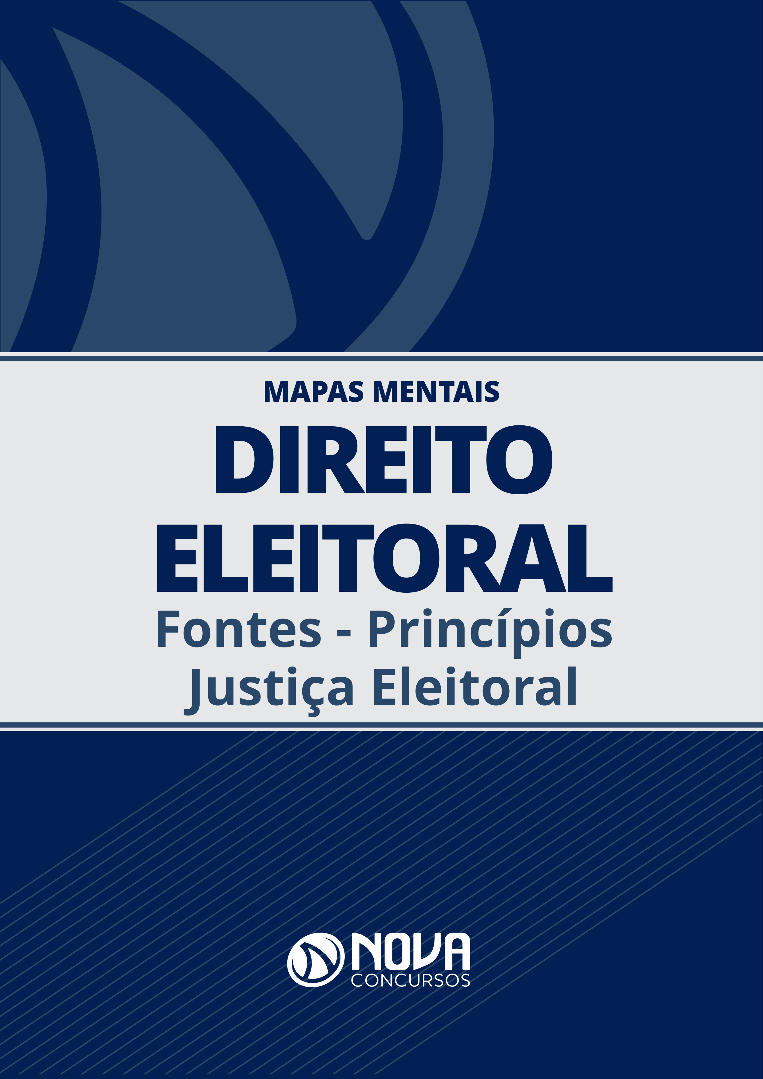 Mapas Mentais Direito Eleitoral - Font-Princíp-Justiça Eleitoral (PDF)