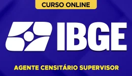 Curso online Curso IBGE - Censo 2027 - Agente Censitário Supervisor - Nova Concursos