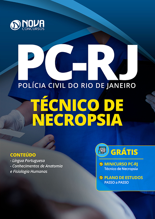 Apostila PC-RJ 2020 - Técnico de Necropsia