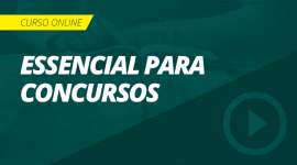 Curso online Curso Essencial para Concursos - Nova Concursos