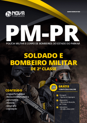 Apostila PM-PR PDF 2020 - Soldado e Bombeiro Militar 2ª Classe