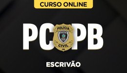 Curso online Curso Escrivão PC-PB (pós-edital) - Nova Concursos