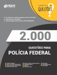 2.000 Questões para Polícia Federal em PDF - Gabaritadas