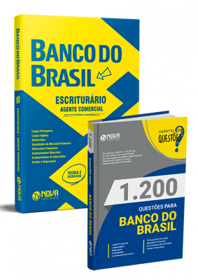 Combo Banco do Brasil - Escriturário - Agente Comercial
