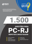 1.500 Questões Gabaritadas PC-RJ - Investigador e Inspetor em PDF