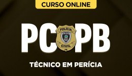 Curso online Curso PC-PB Técnico em Perícia - Nova Concursos