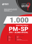 1.000 Questões Gabaritadas PM-SP Aluno Oficial - CFO em PDF