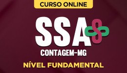 Curso online Curso SSA - Contagem-MG - Nível Fundamental - Nova Concursos