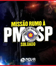 Missão Rumo à PM-SP - Soldado - Desconto + Bônus Liberados até 14/07