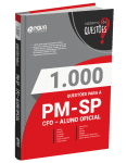 Caderno 1.000 Questões Gabaritadas PM-SP - CFO - Aluno Oficial