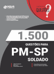 1.500 Questões Gabaritadas PM-SP Soldado em PDF