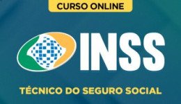 Capa do produto Curso Grátis - INSS - Técnico do Seguro Social