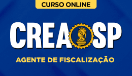 Curso online Curso CREA-SP - Agente de Fiscalização - Nova Concursos