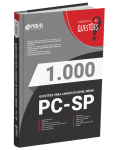 Produto Livro 1.000 Questões Gabaritadas PC-SP - Nível Médio - Nova Concursos