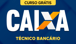 Capa do produto Curso Grátis Caixa - Técnico Bancário