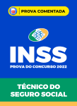 Produto Livro Prova Comentada INSS - Técnico do Seguro Social - Nova Concursos