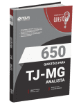 Produto Livro 650 Questões Gabaritadas TJ-MG - Analista - Nova Concursos