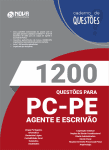 1.200 Questões Gabaritadas para PC-PE 2024 - Agente e Escrivão em PDF