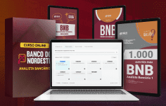 Combo Preparação Completa BNB - Banco do Nordeste - Analista Bancário 1 - Digital
