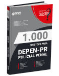 Produto Caderno 1.000 Questões Gabaritadas para o DEPEN-PR - Policial Penal - Nova Concursos