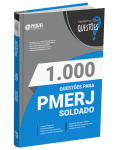 Produto Livro 1.000 Questões Gabaritadas para a PMERJ - Soldado - Nova Concursos