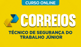 Curso online Curso Correios - Técnico de Segurança do Trabalho Júnior - Nova Concursos