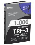 Produto Livro 1.000 Questões Gabaritadas TRF 3 - Técnico Judiciário - Área Administrativa - Nova Concursos