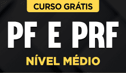 Capa do produto Curso Grátis PF e PRF - Nível Médio