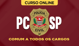 Capa do produto Curso Grátis PC-SP Comum a Todos os Cargos